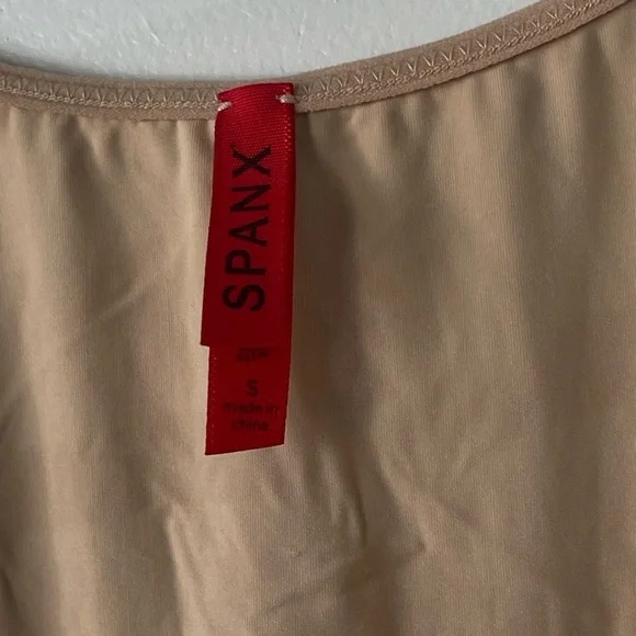SPANX Nude Shaping Slip Dress Full Body Smoothing Lingerie Women’s Small - Picture 3 of 5
